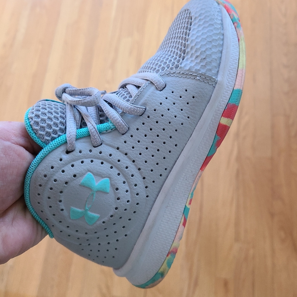 Under armour little girl shoes